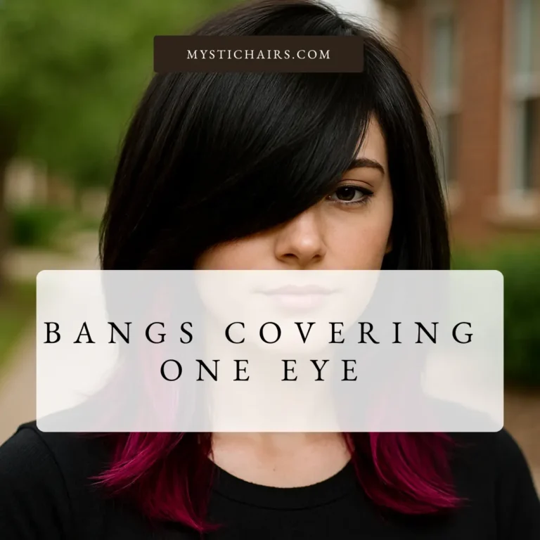 Bangs Covering One Eye