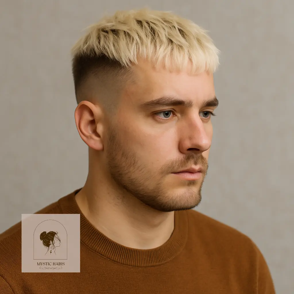 Bleached Fringe with Fade