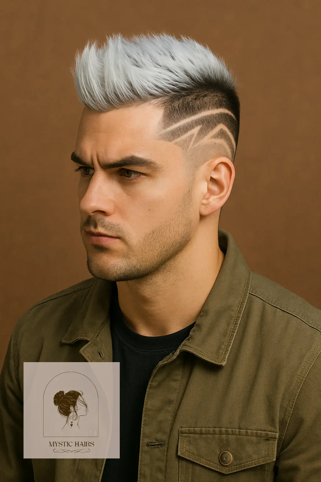 Bold Undercut With Designs