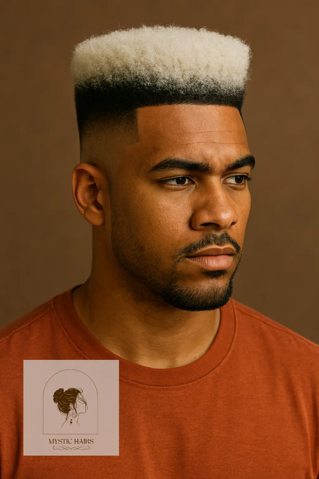 Box Fade With White Top