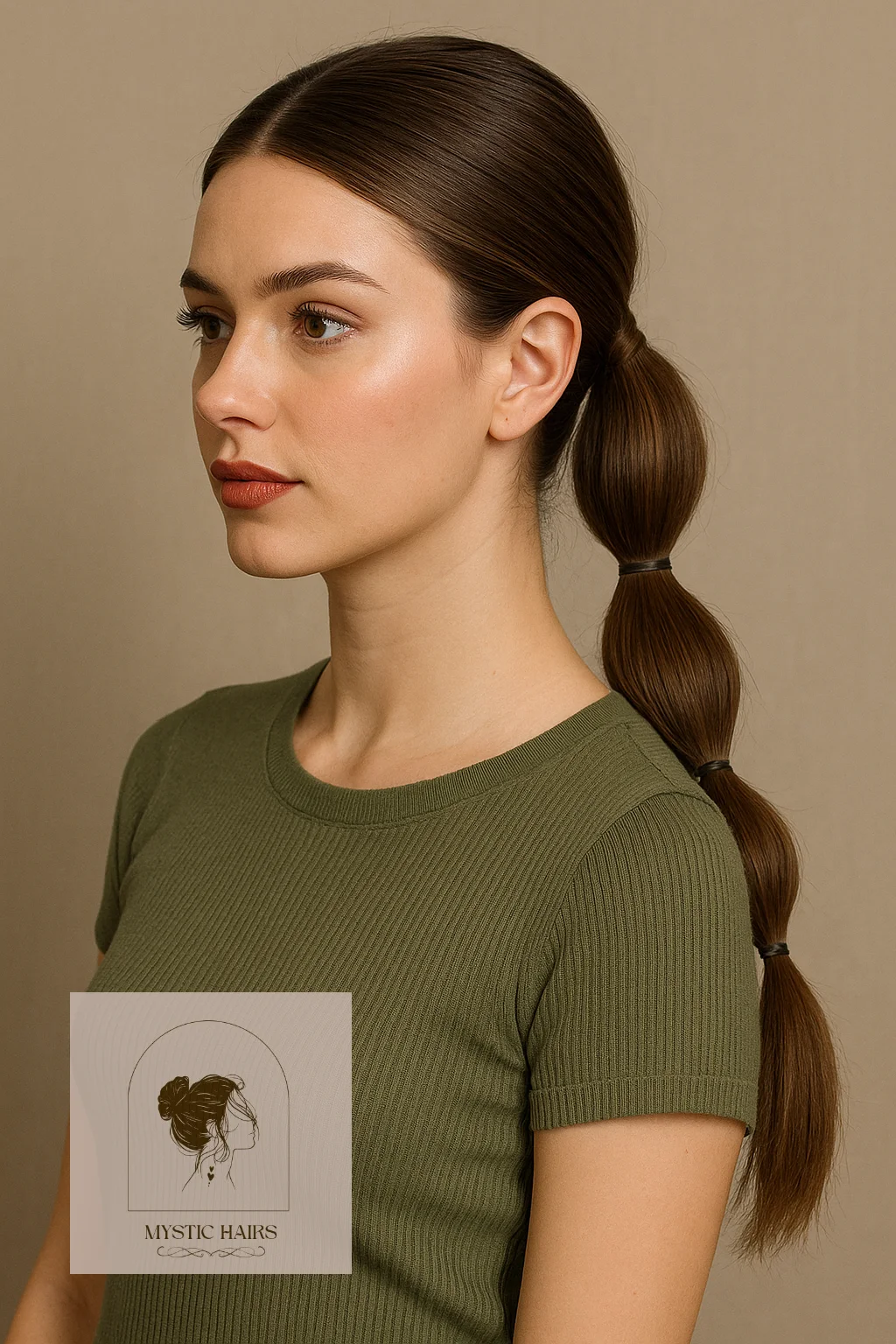 Bubble Ponytail Layers