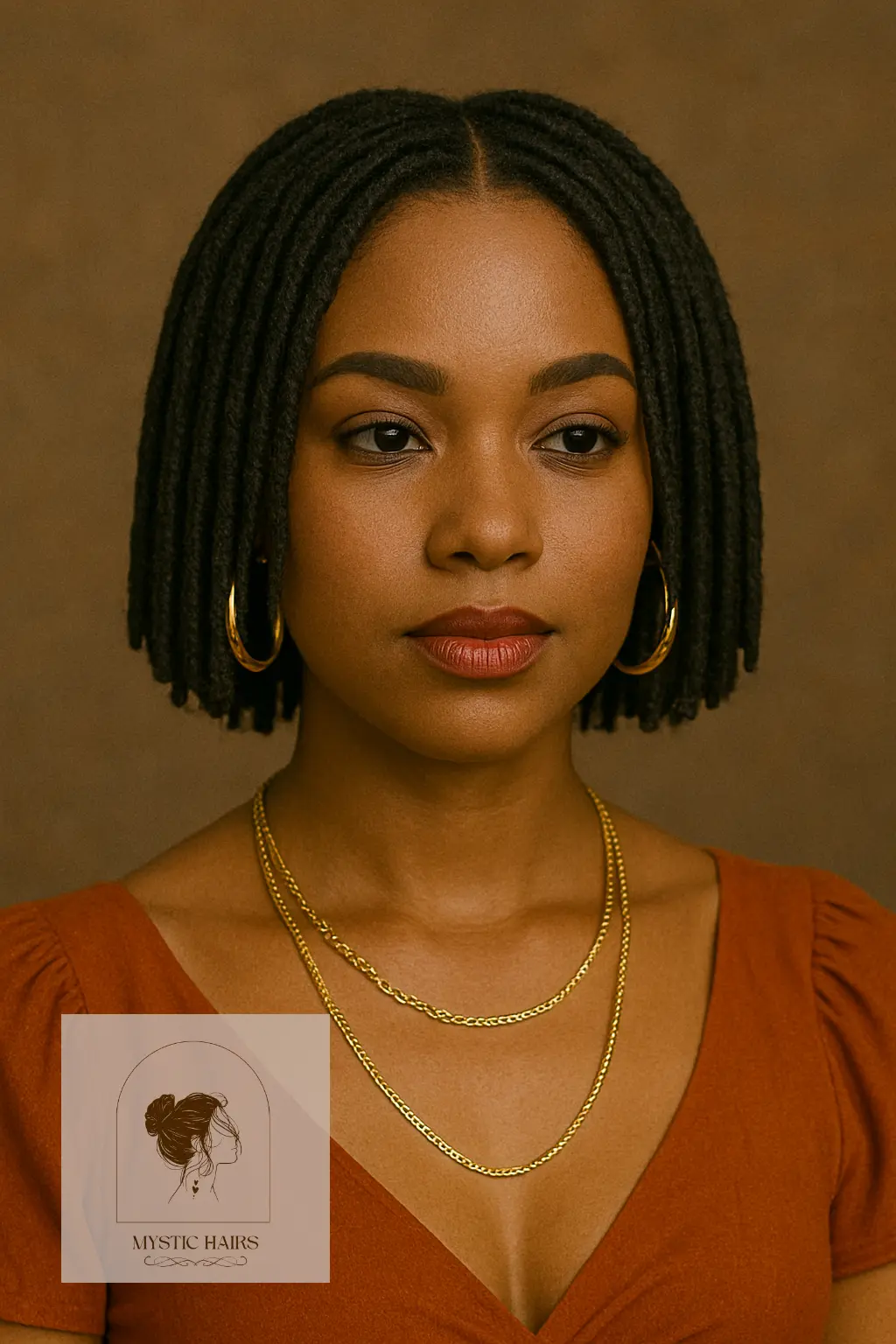 Center-Part Loc Bob