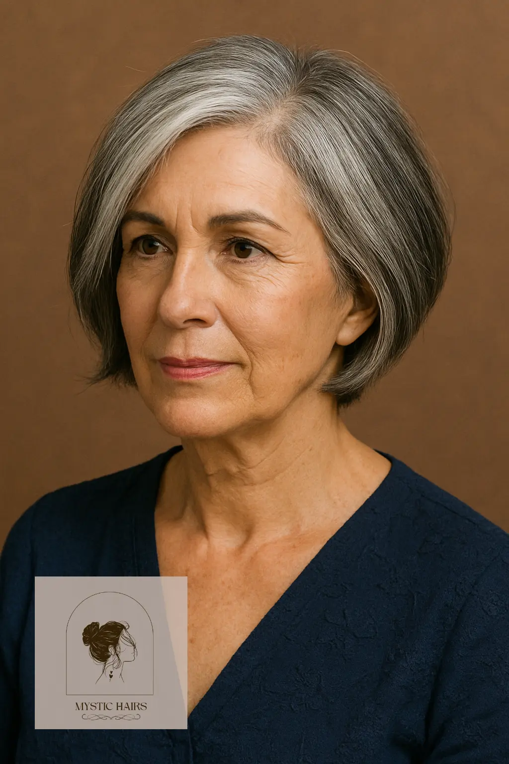 Chin-Length Tapered Bob