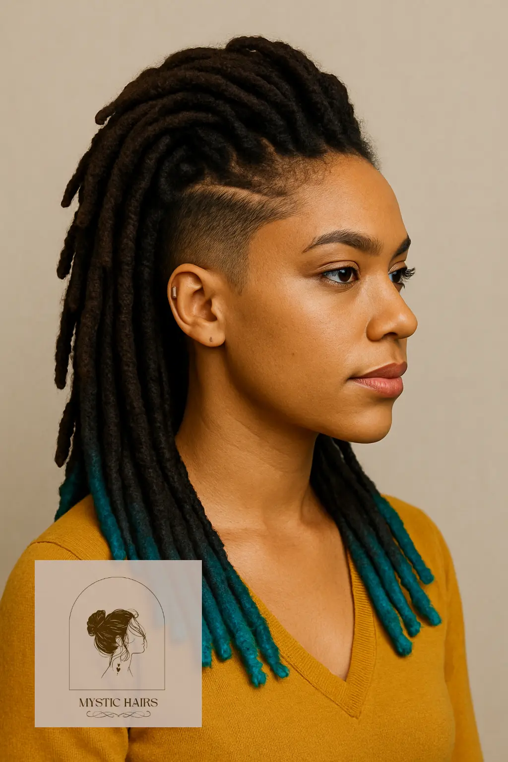 Color-Dipped Loc Ends