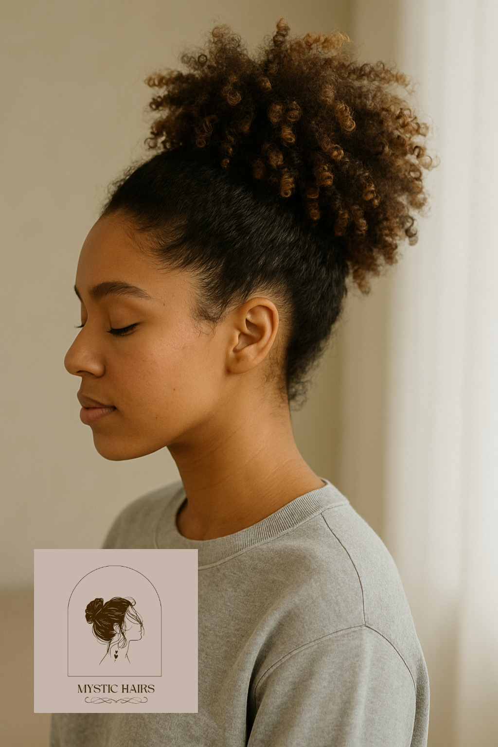 Curly Pineapple (for Natural Hair)