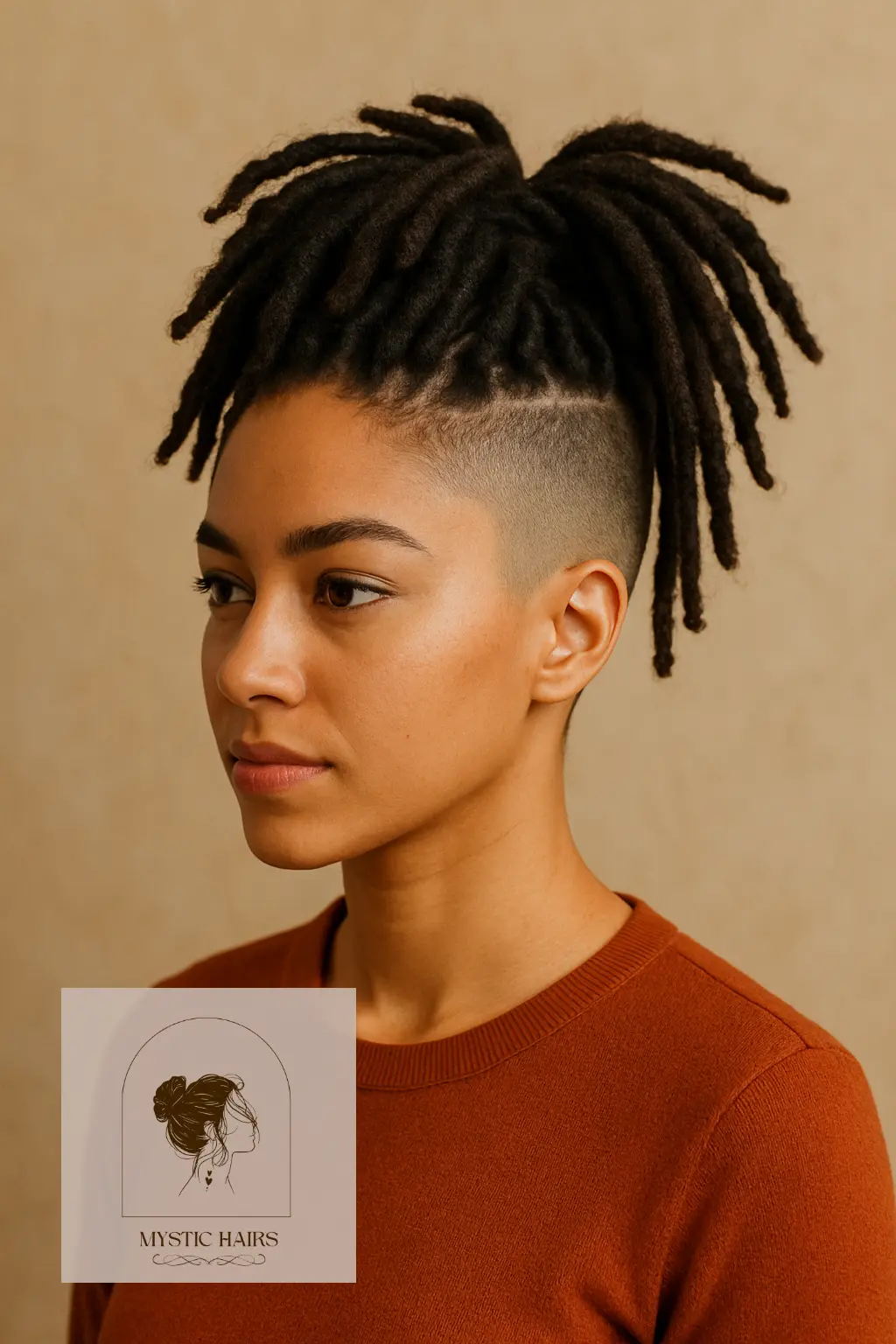 Double-Sided Shaved Locs