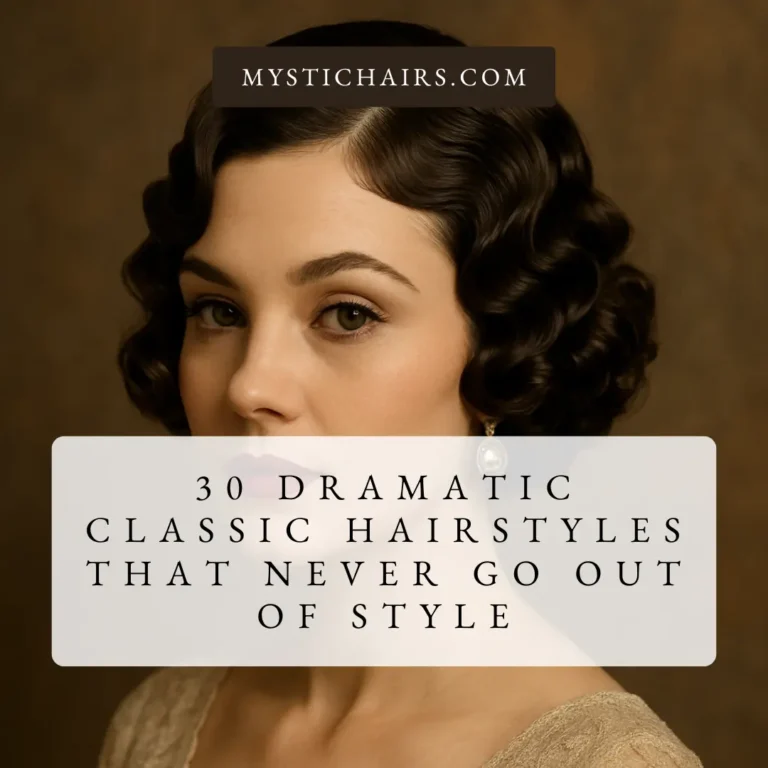 Dramatic Classic Hairstyles