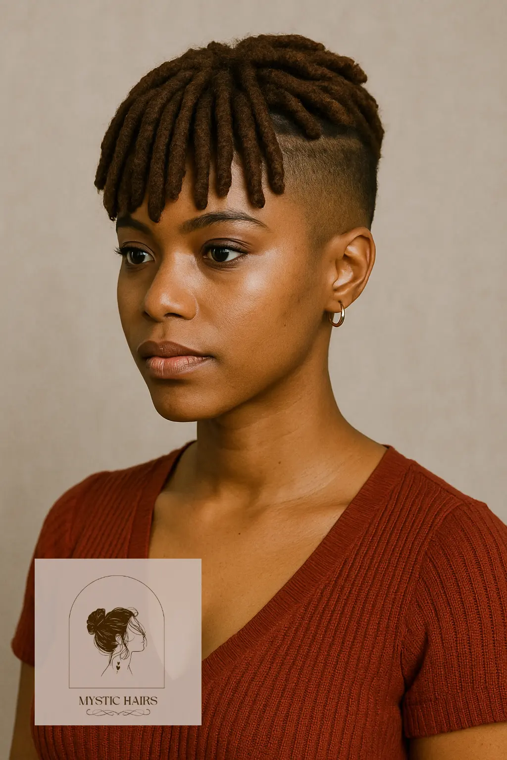 Faux Bangs and Tapered Sides