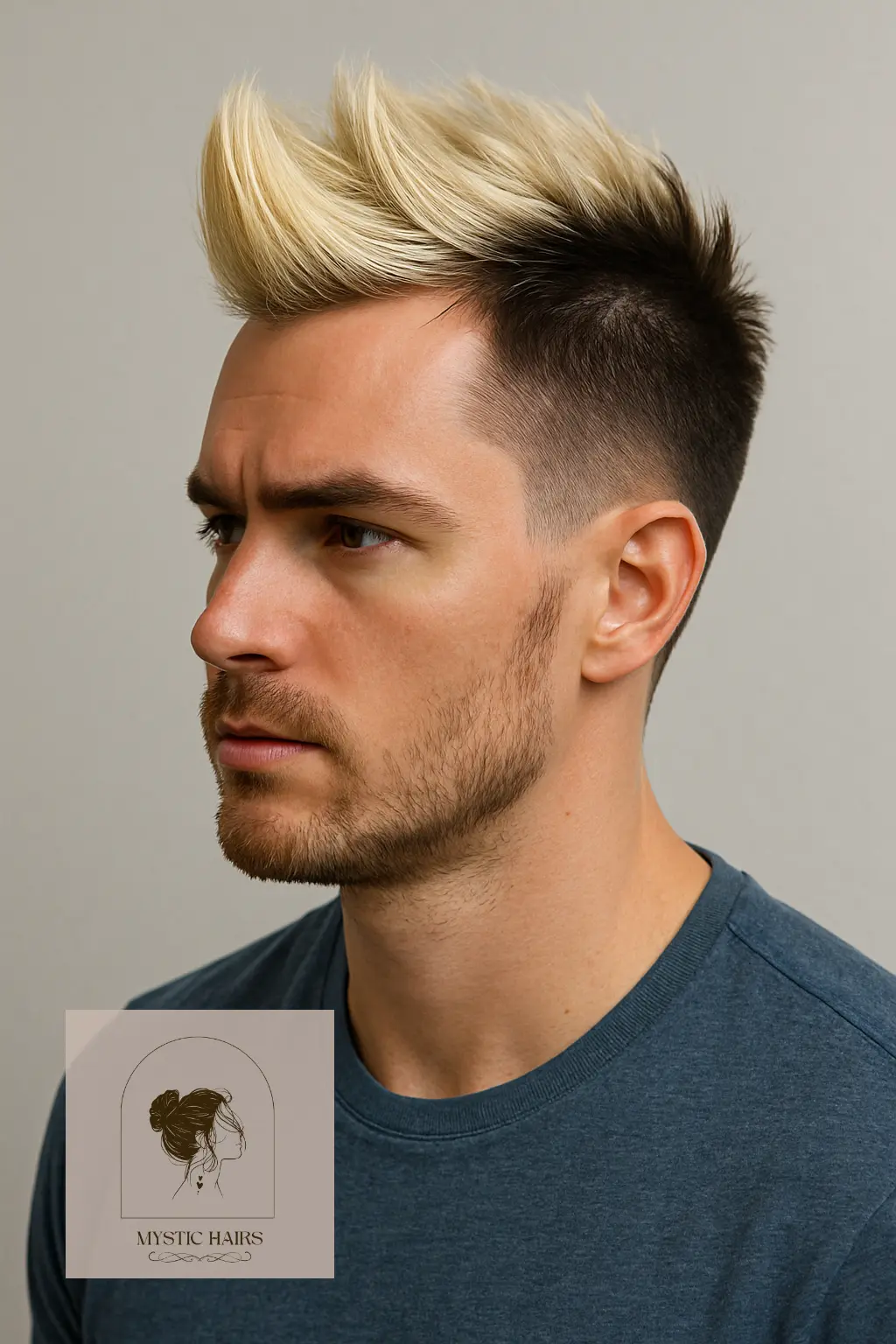 Faux Hawk in Two Tones