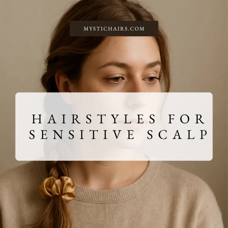 Hairstyles for Sensitive Scalp