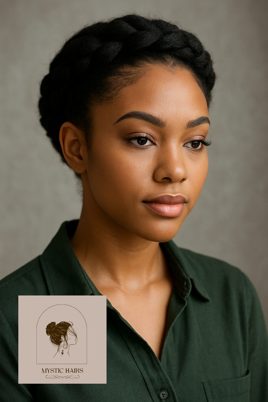 Halo Twist on Natural Hair