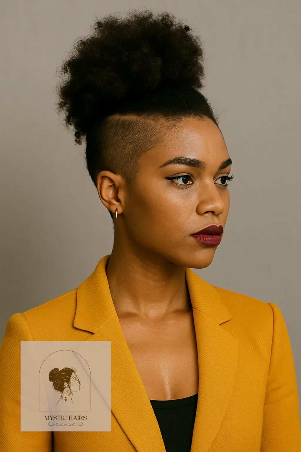 High Puff with Side Shave