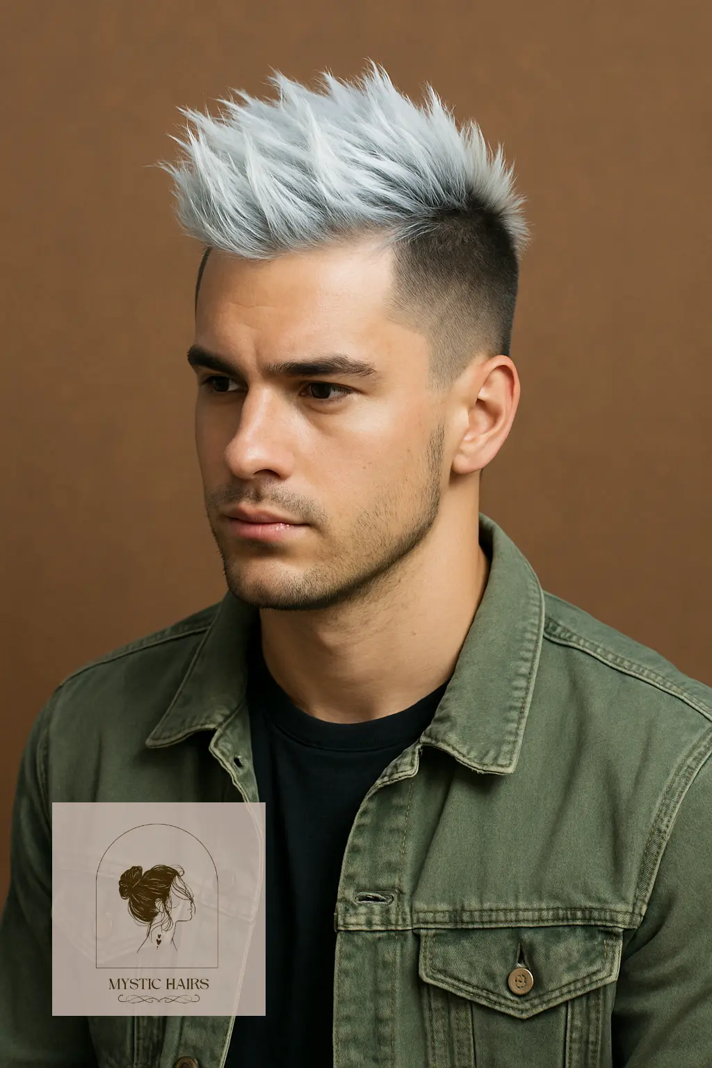 Icy Mohawk with Dark Sides