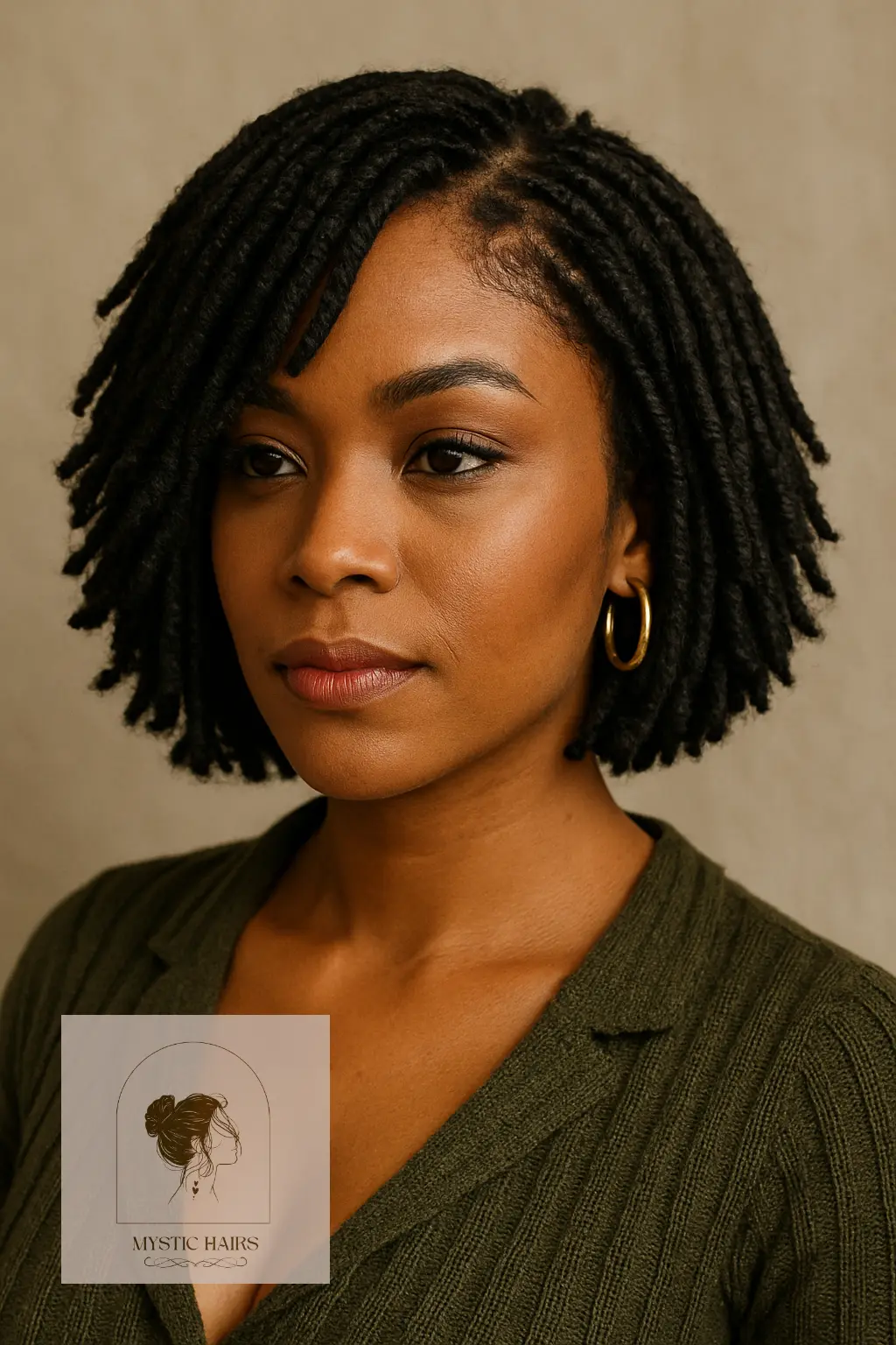 Layered Invisible Locs Bob