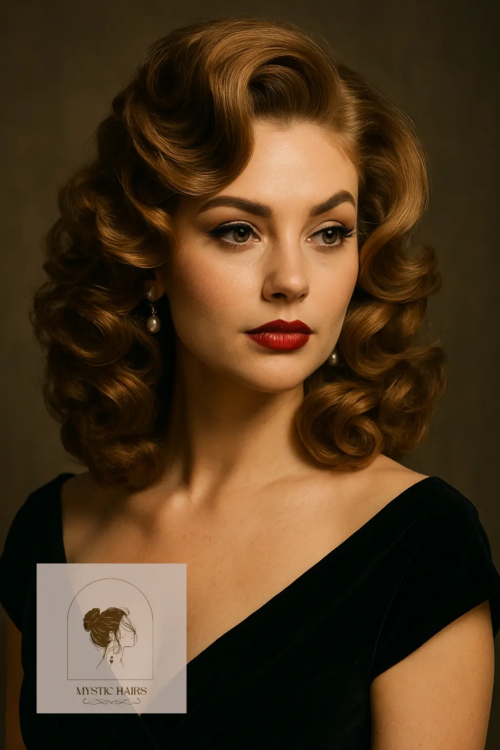 Layered Vintage Curls Set