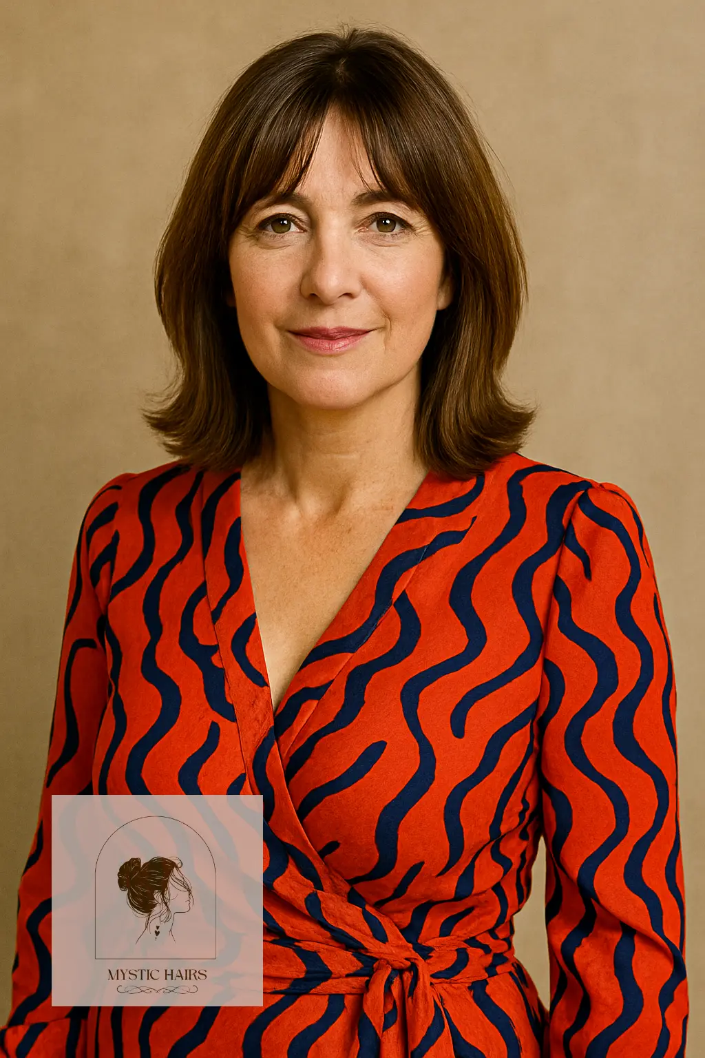 Long Bob with Curtain Fringe