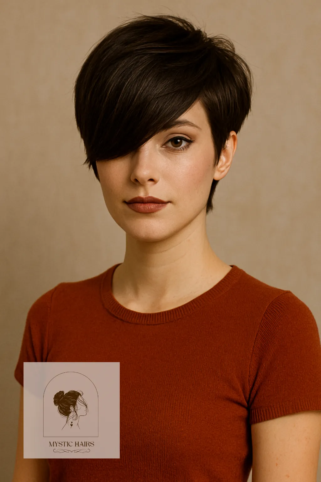 Long Fringe Pixie