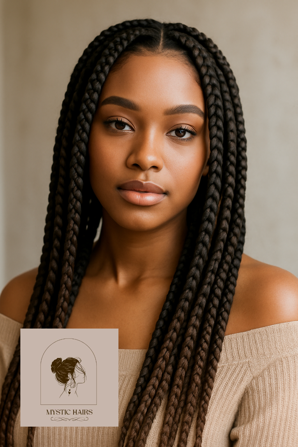 Loose Box Braids (Large Size)