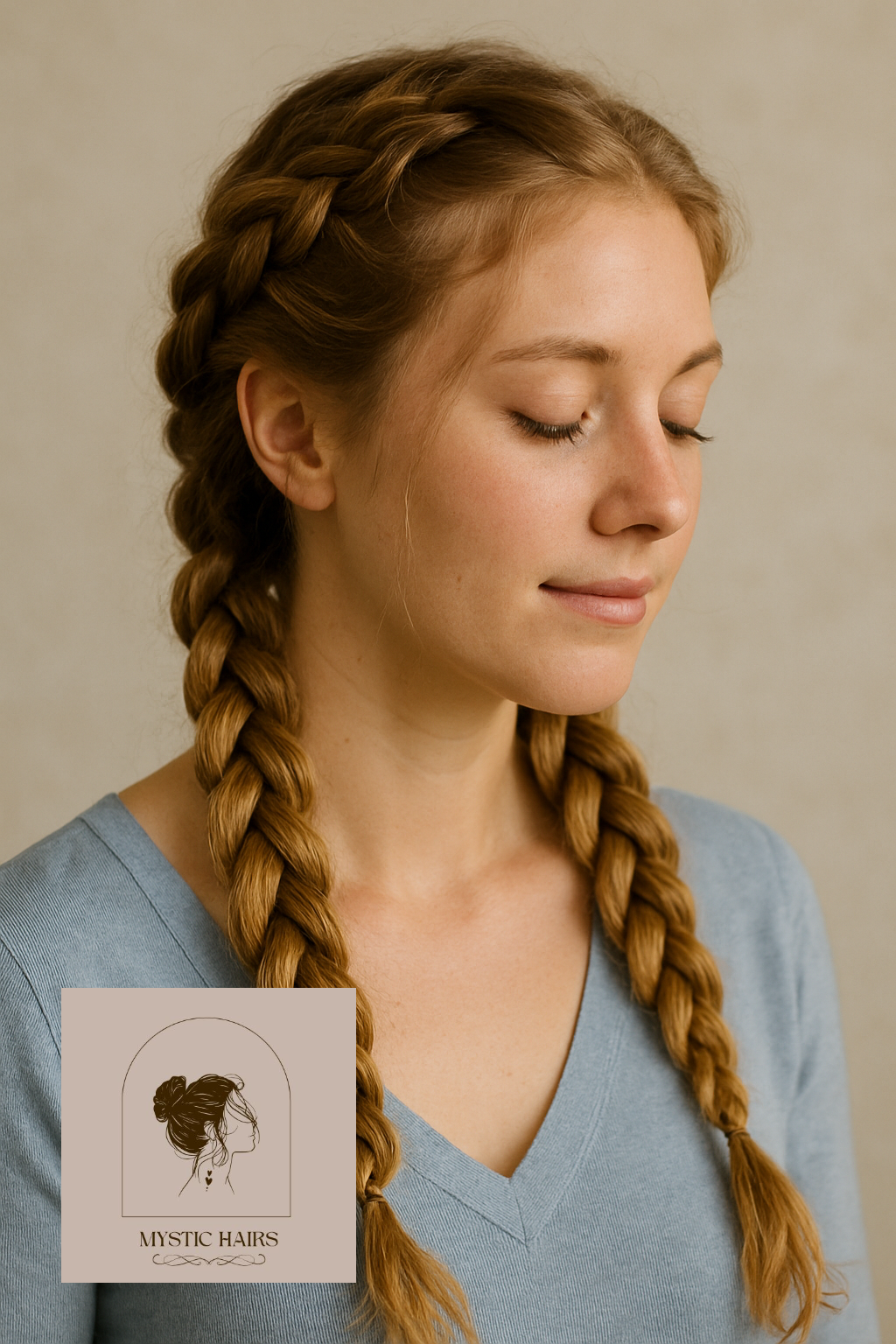 Loose Dutch Braids