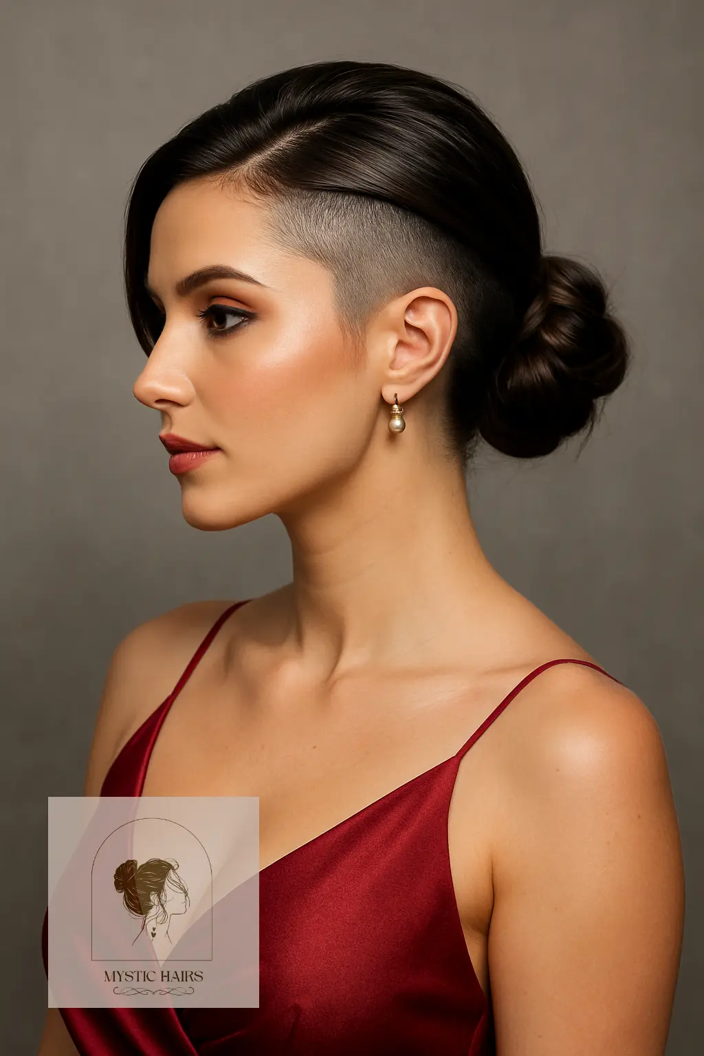 Low Side Bun with Fade