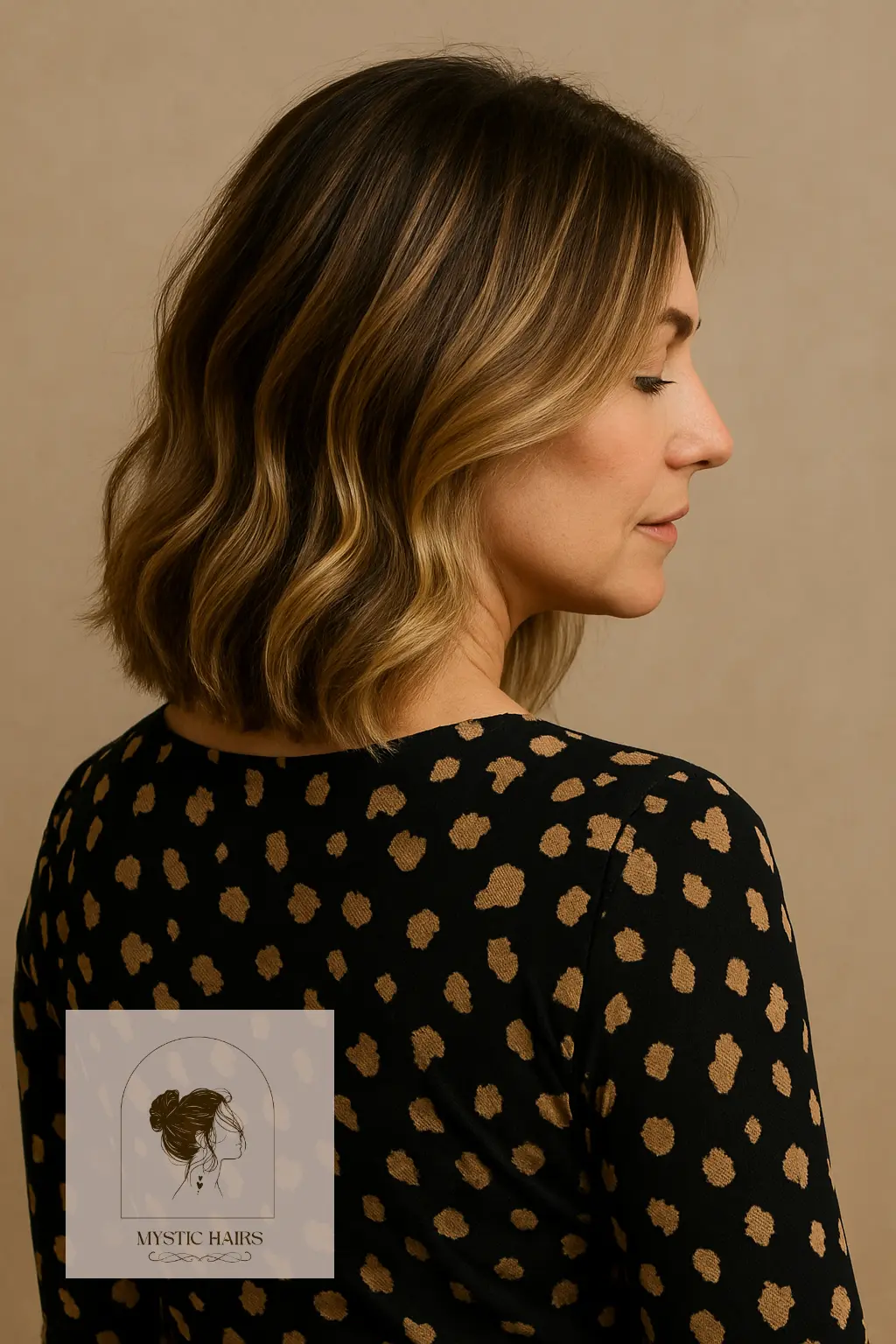 Mid-Length Style with Balayage Blend
