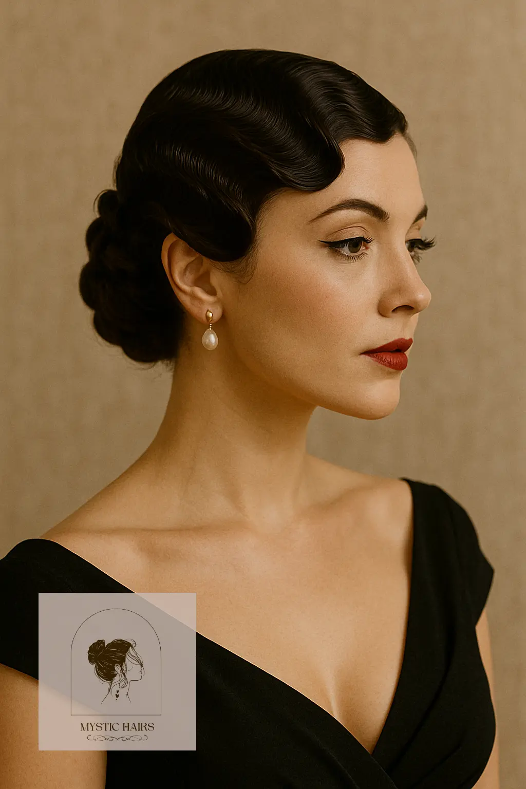 Old-School Finger Waves