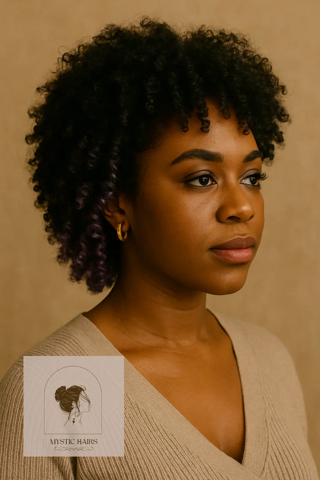Peekaboo Lavender Coils