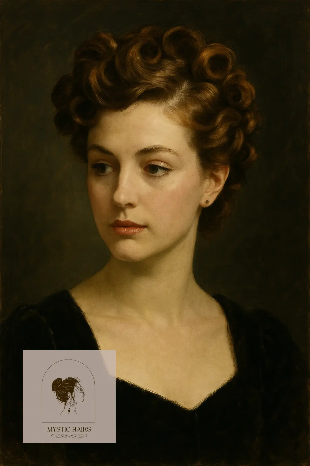 Pinned-Up Vintage Curls