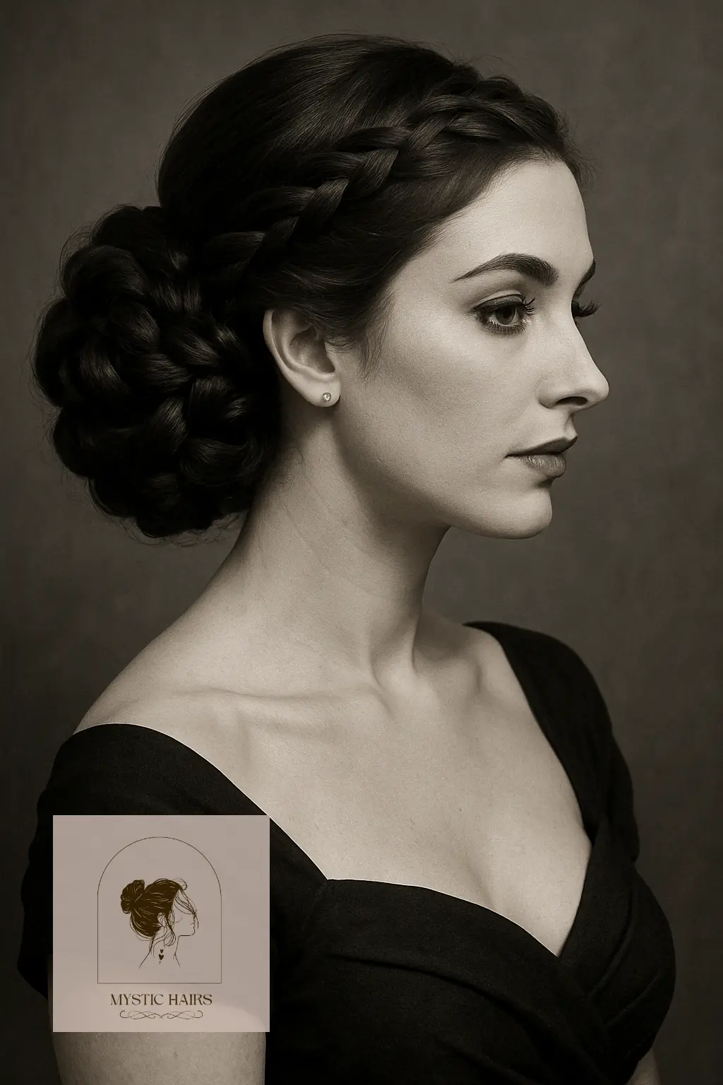Romantic Lace Braid Bun
