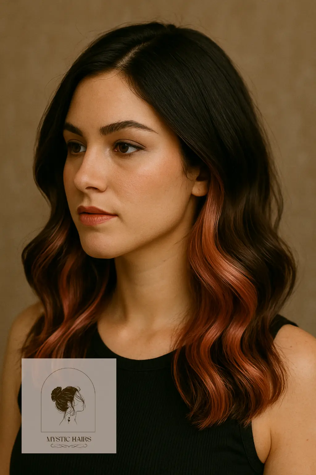 Rose Gold Underlayer Shine