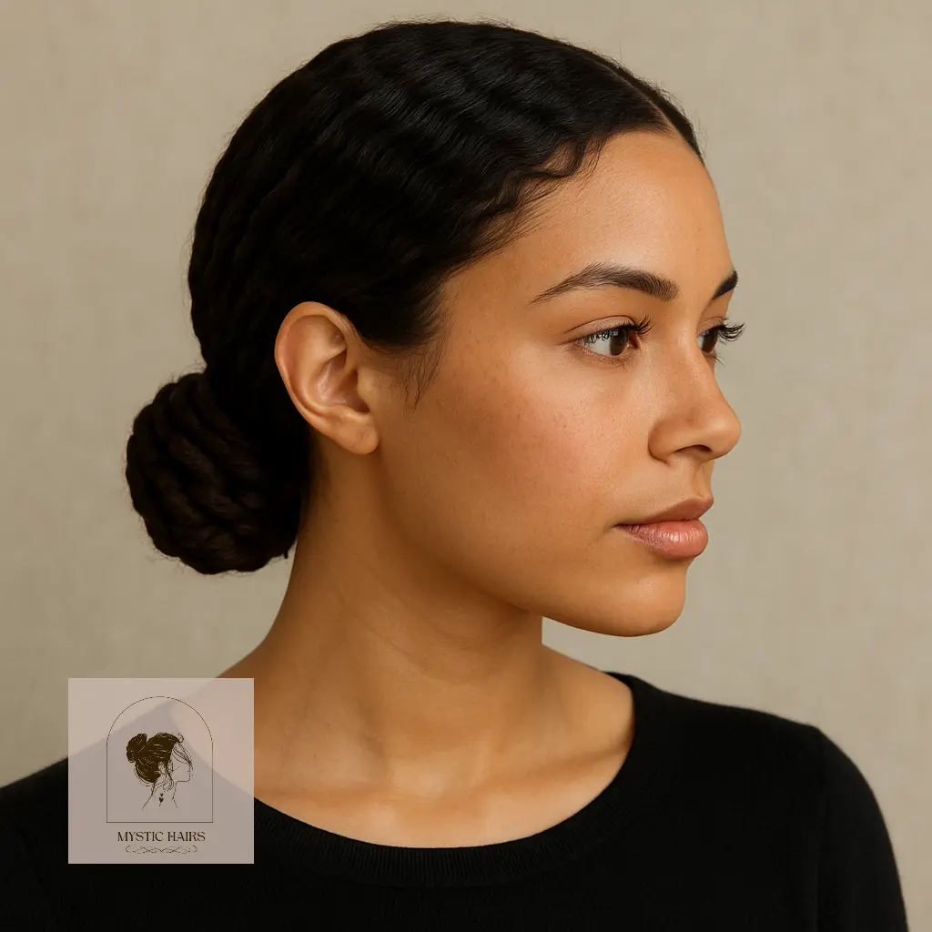 Side-Parted Low Twists