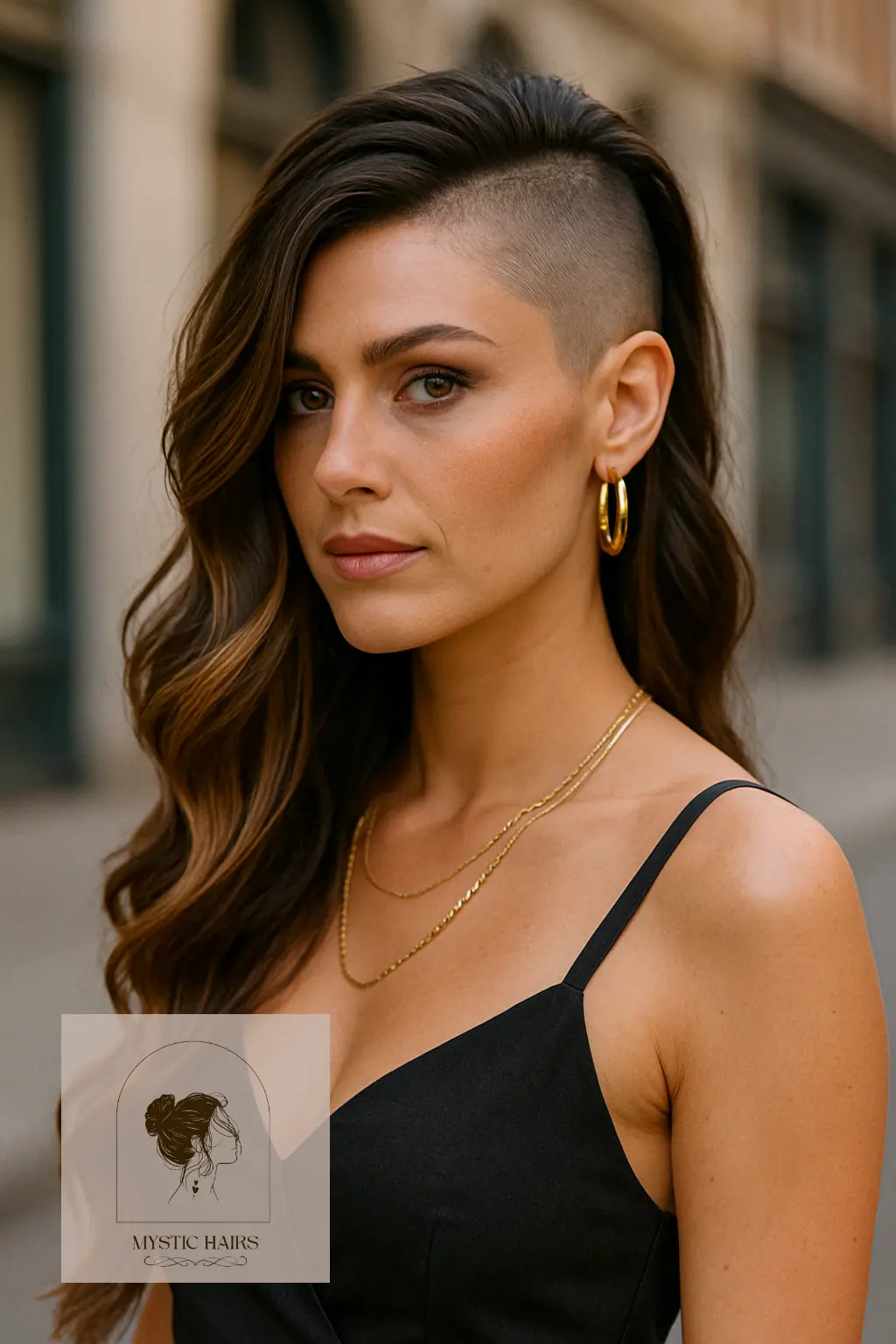 Side-Parted Waves and Shave