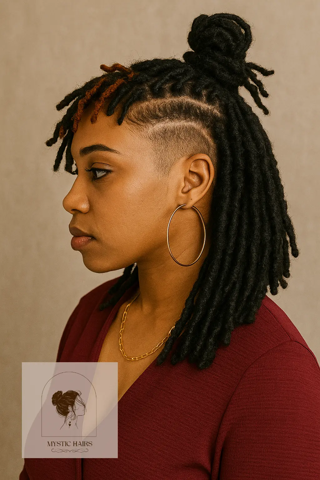 Side-Tapered Locs Design