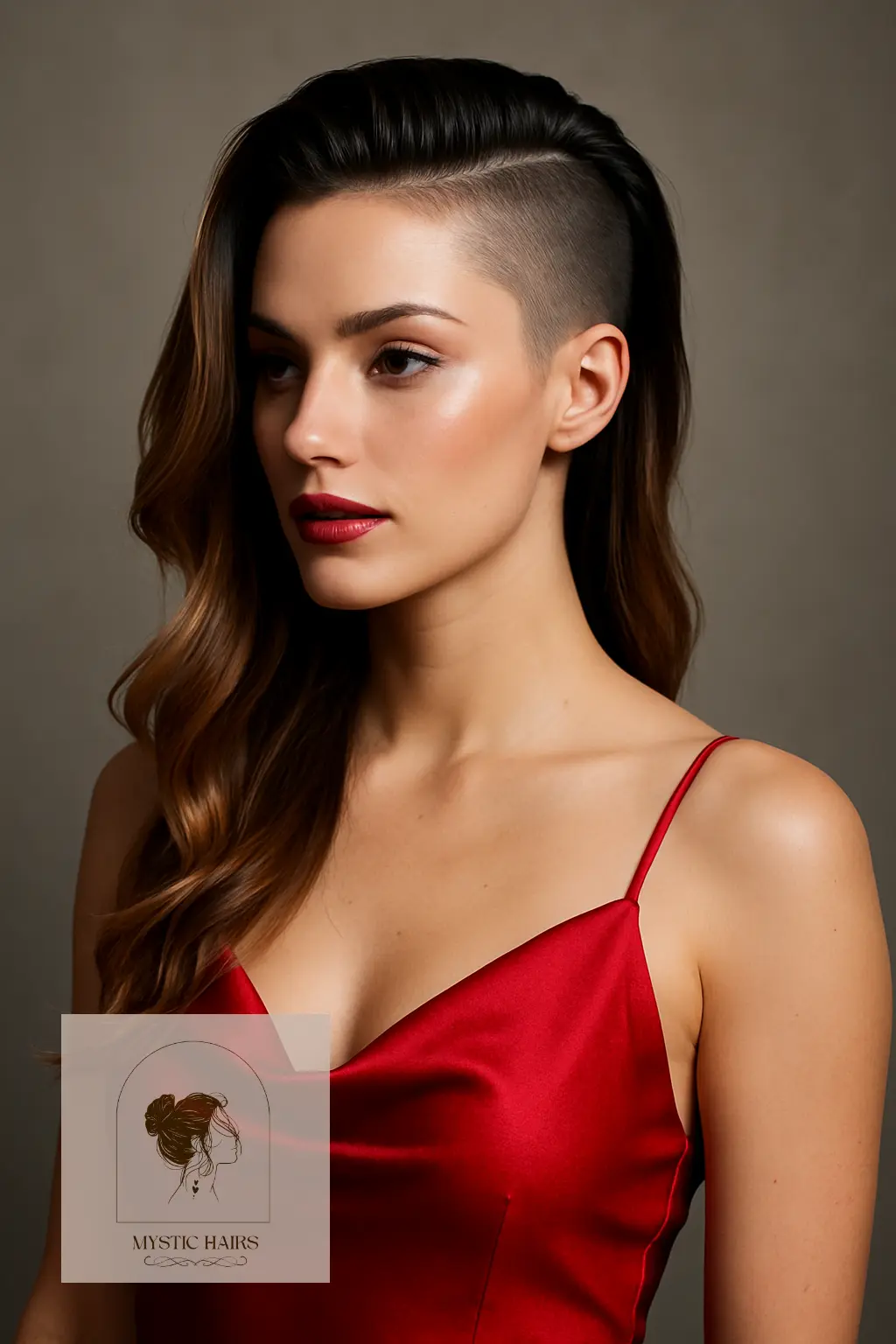 Slicked-Back with Hidden Undercut