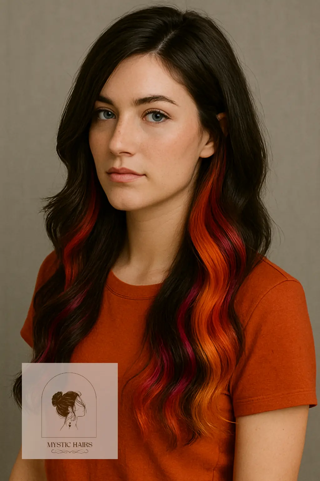 Sunset Color Gradient Strips