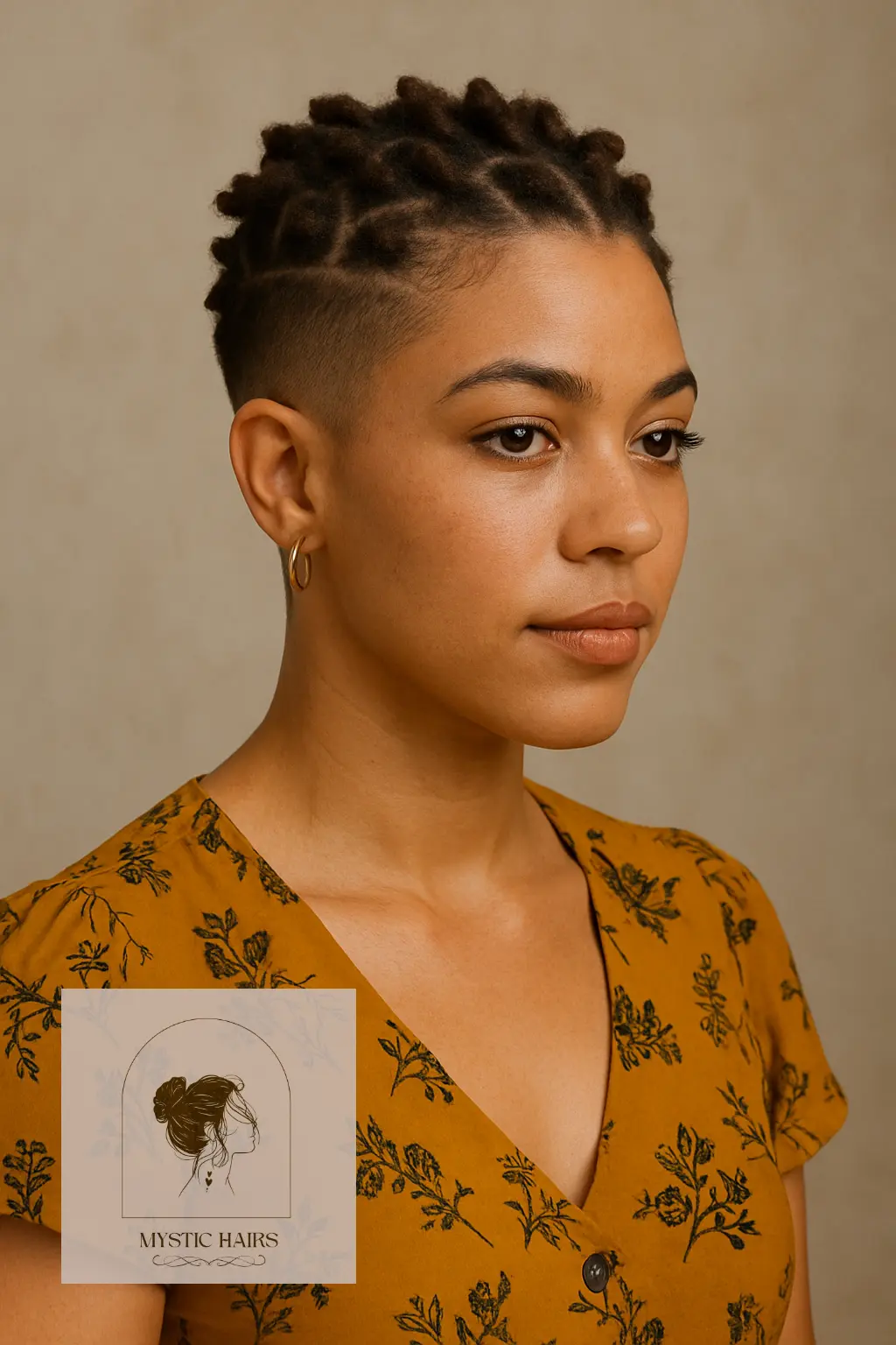 Tapered Undercut with Short Locs