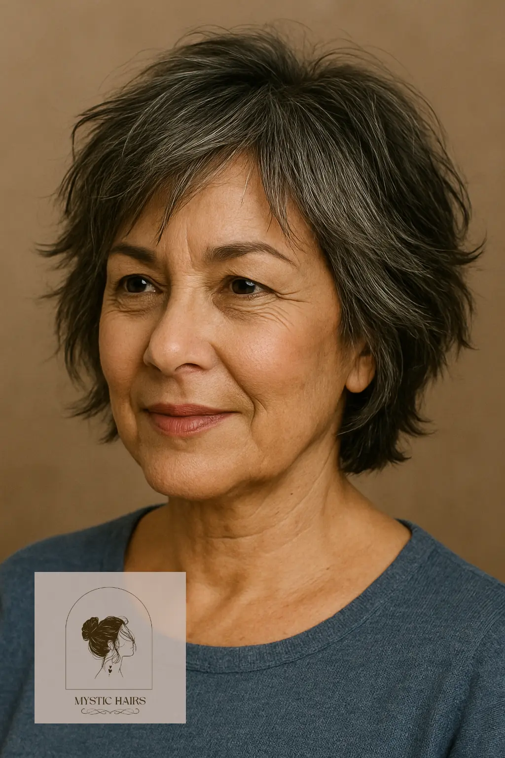 Tousled Short Bob