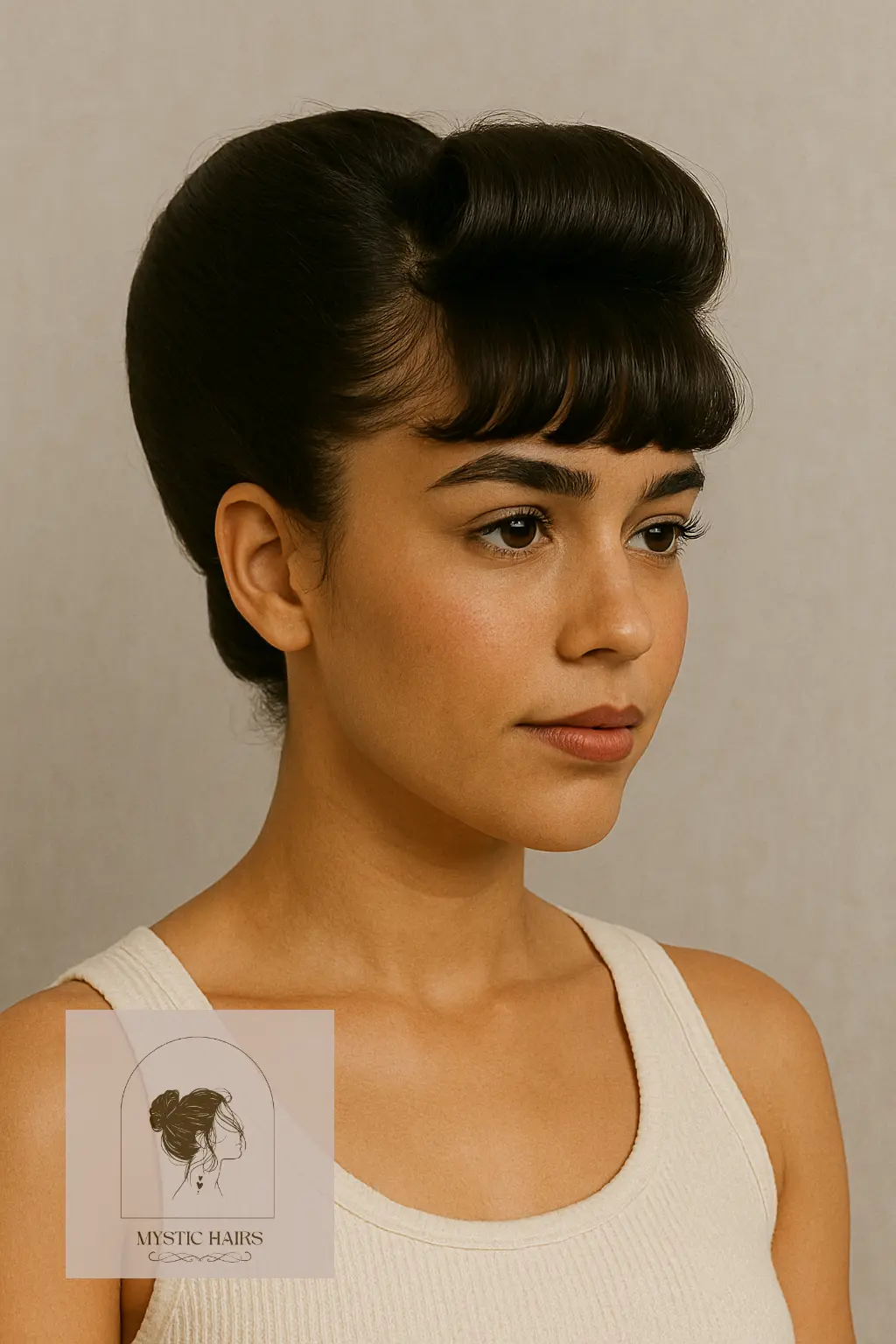 Tucked Roll and Bang Style