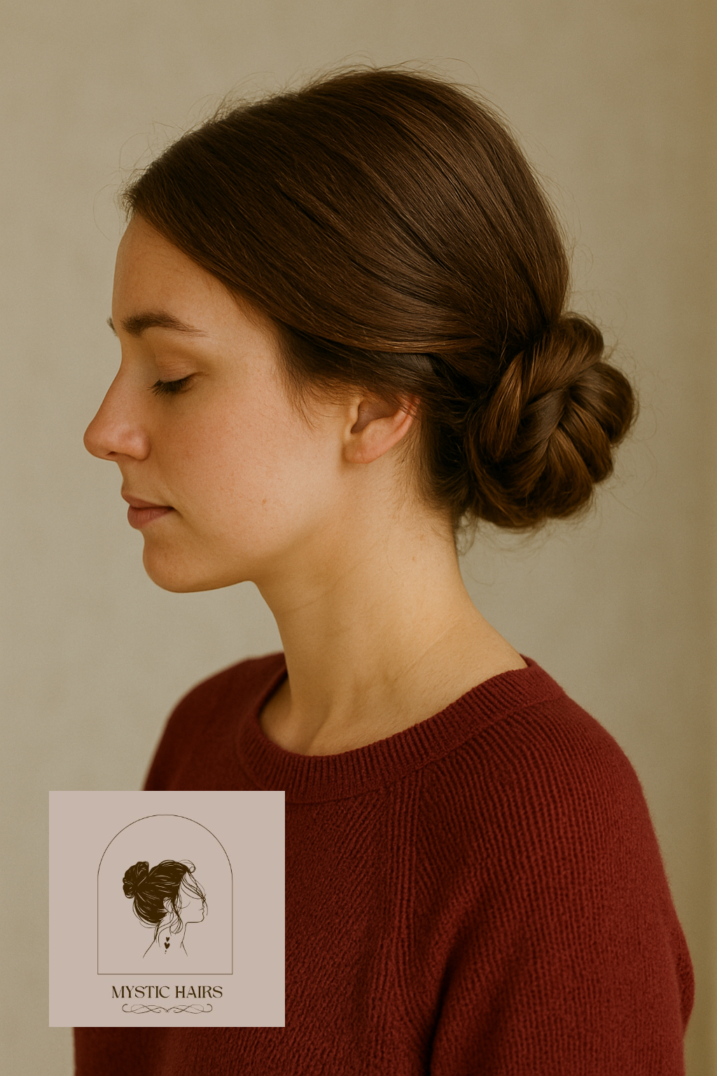 Twisted Side Bun