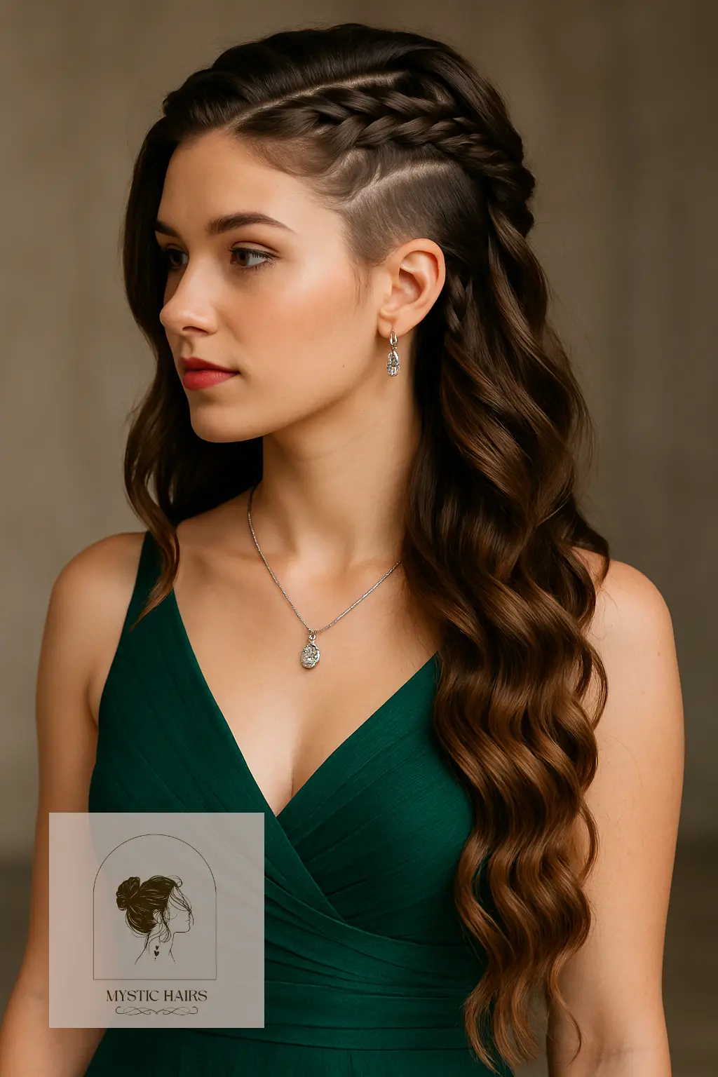 Waterfall Braid with Undercut