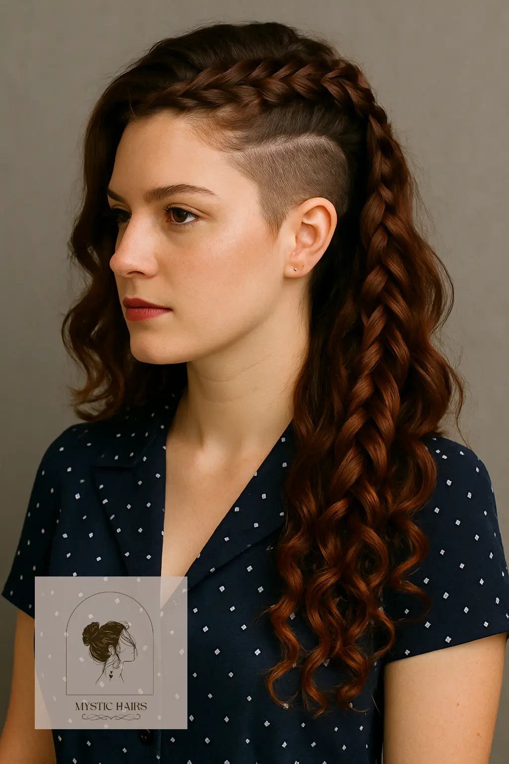 Waterfall Braid with Undercut