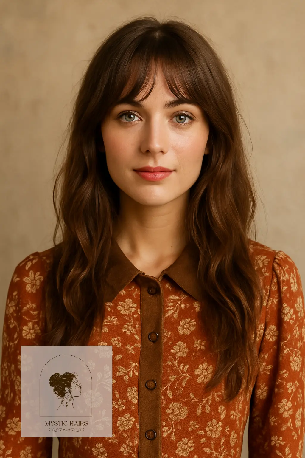 Air-Dried Texture with Soft Bangs