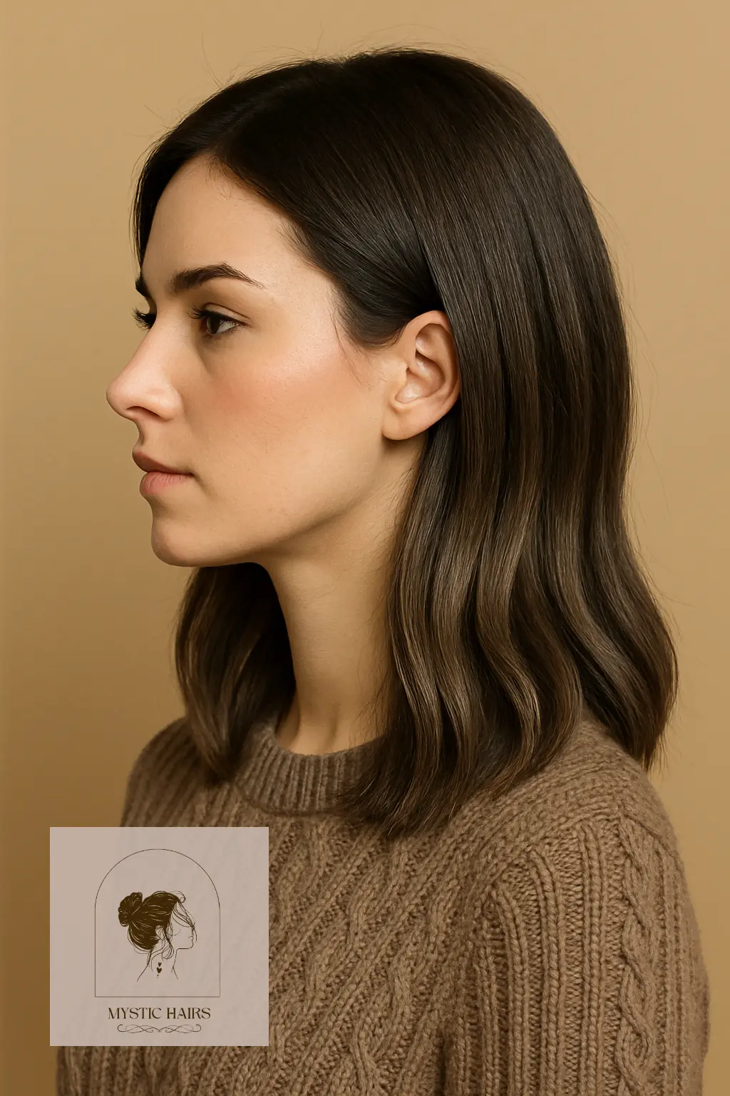Ash-Toned Brunette with Shadow Root