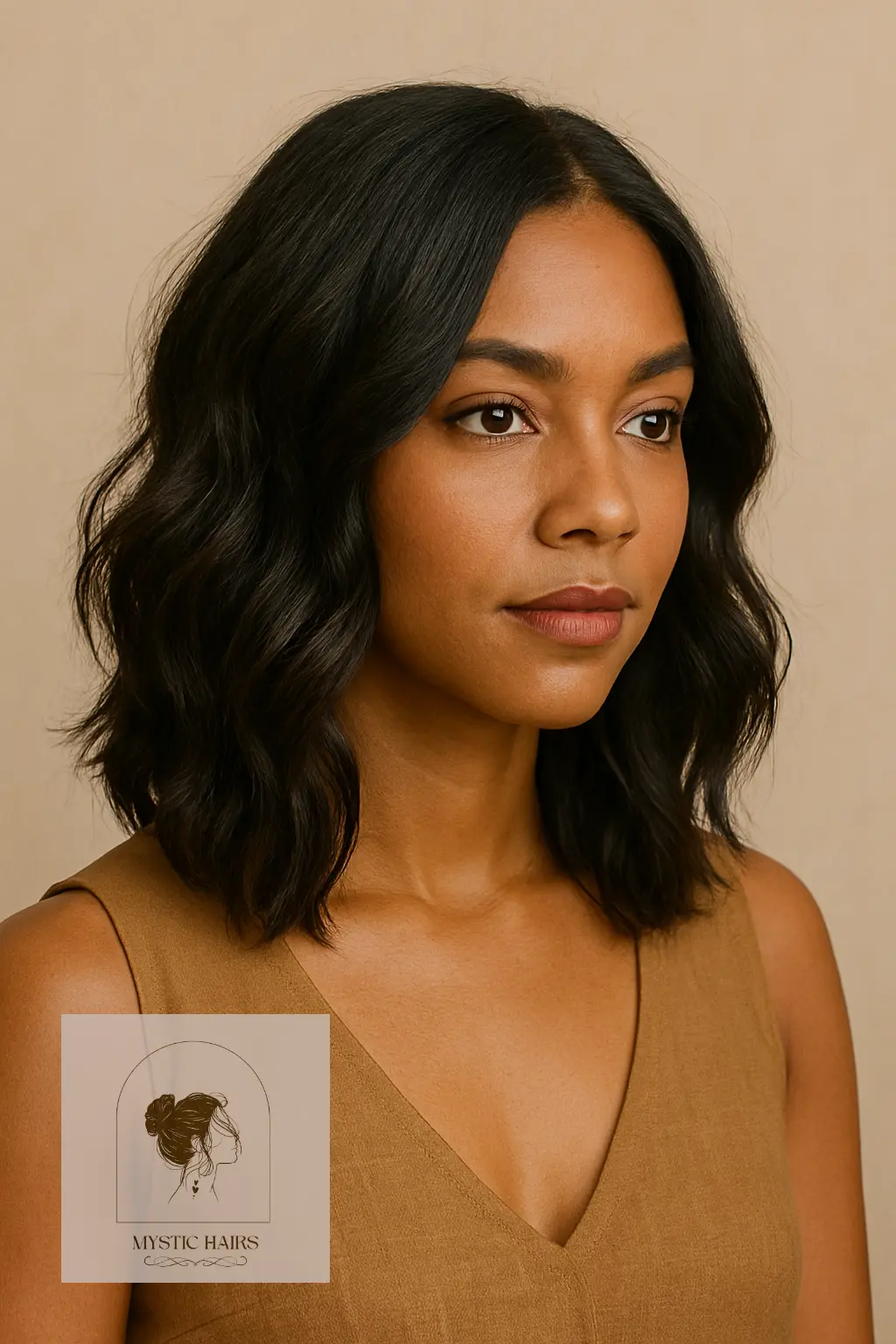 Beachy Waved Lob With Layers