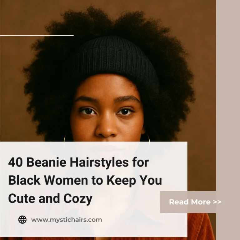 Beanie Hairstyles for Black Women