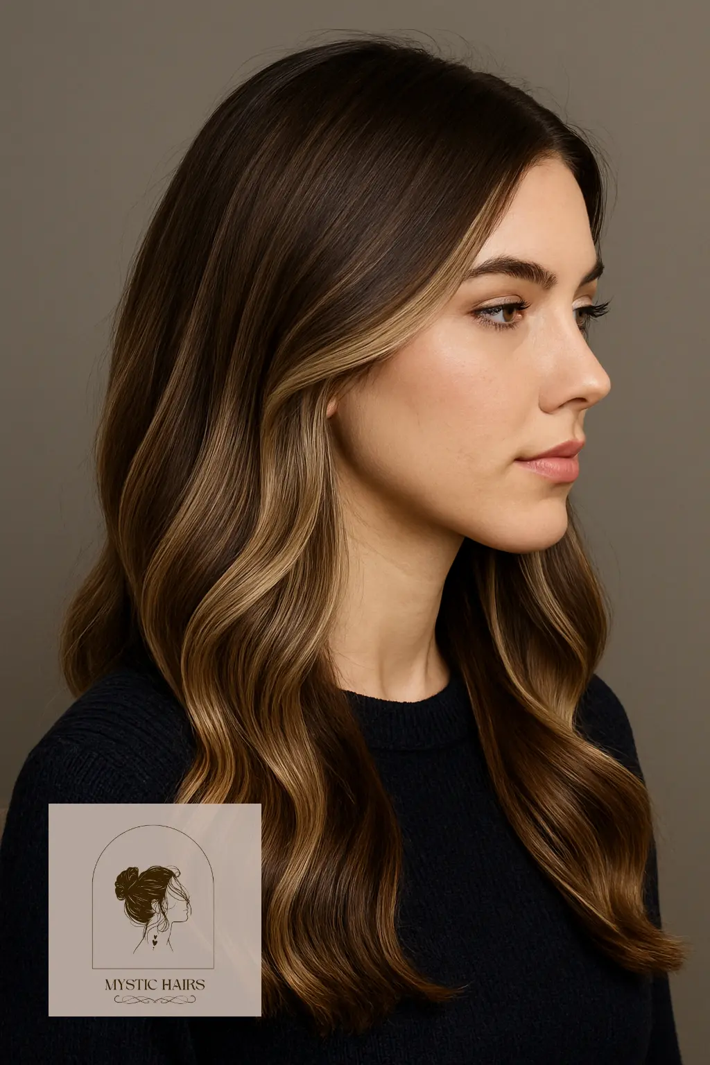 Beige Brunette Balayage