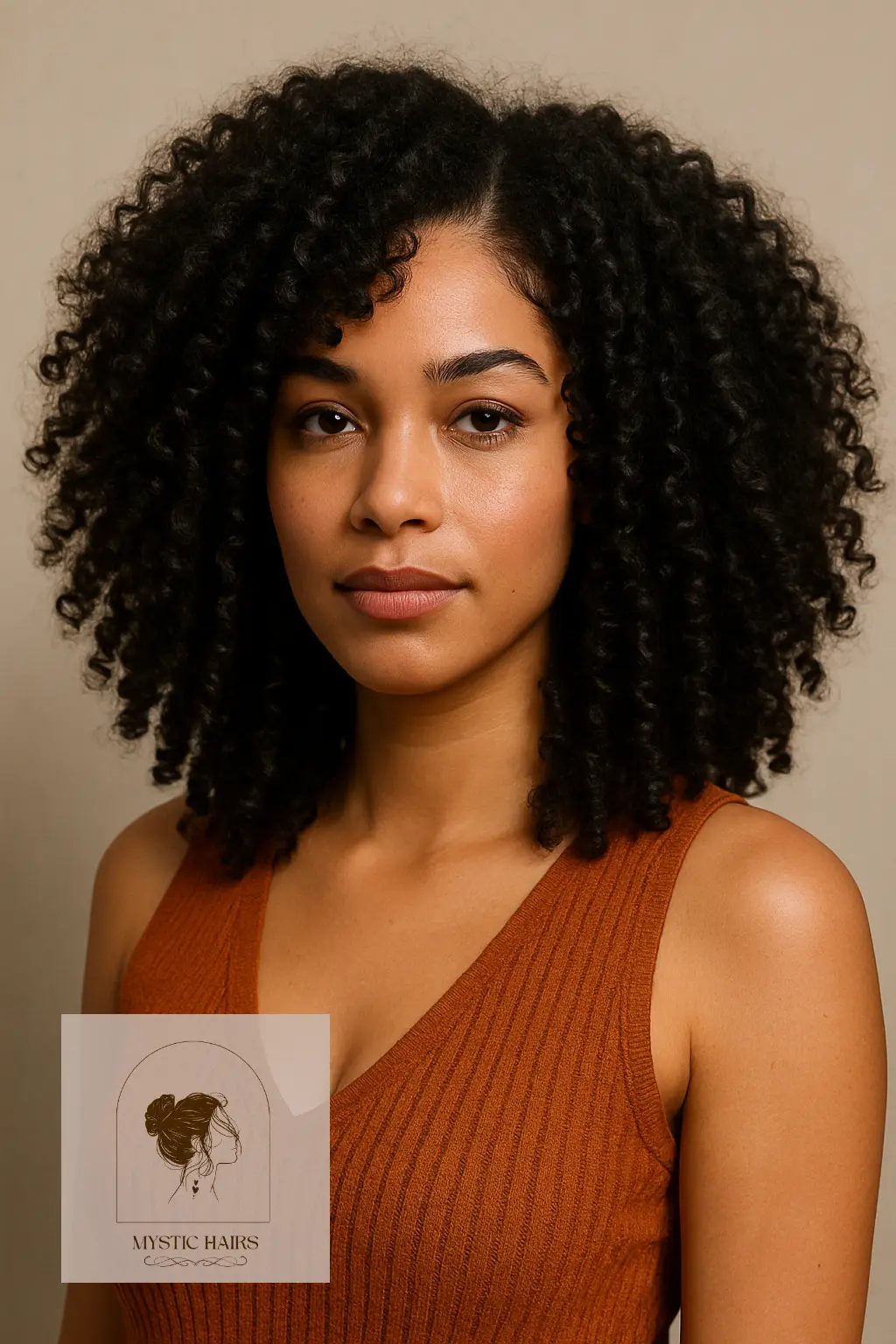 Big Wash-and-Go With Defined Curls