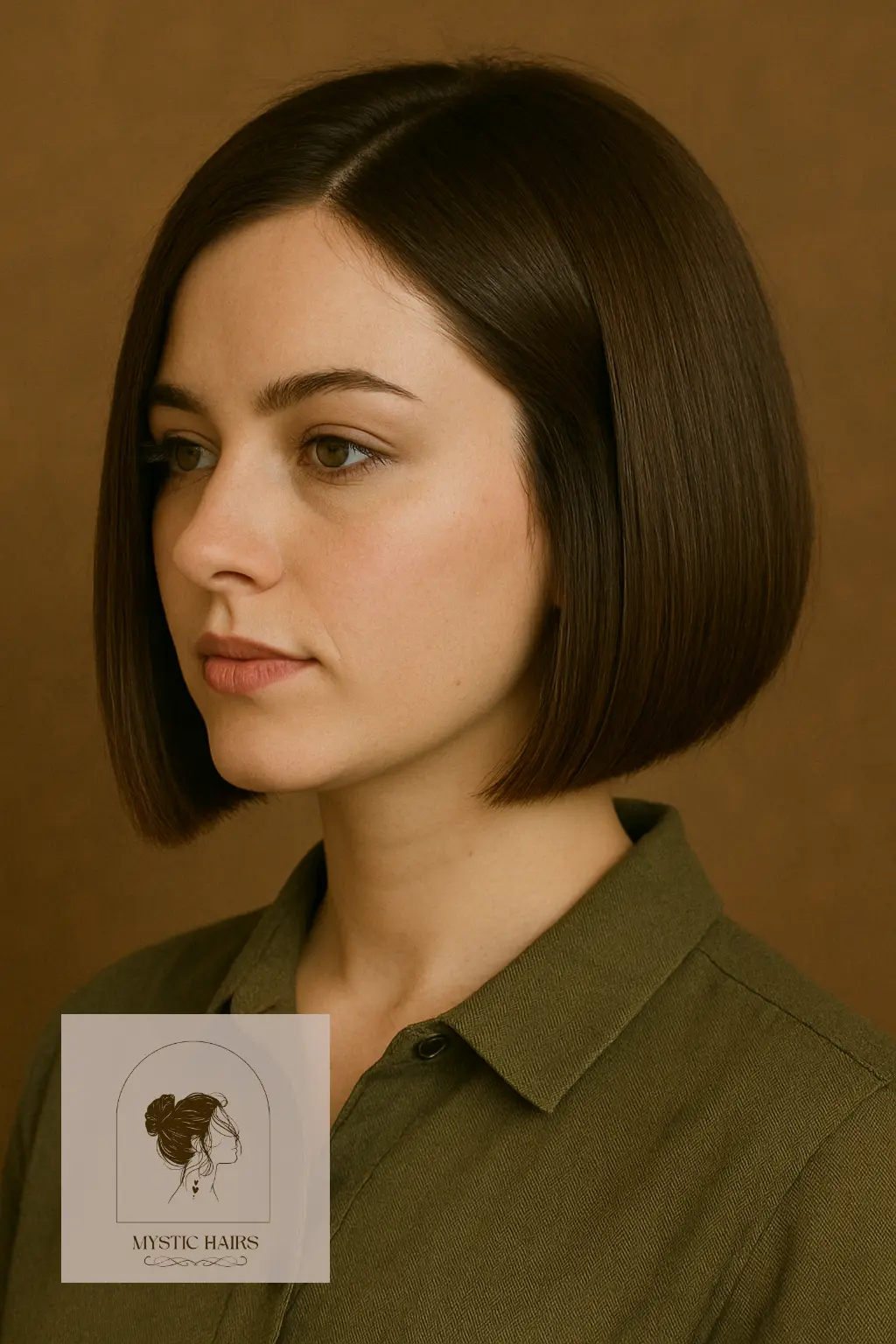 Blunt Bob with Subtle Stack