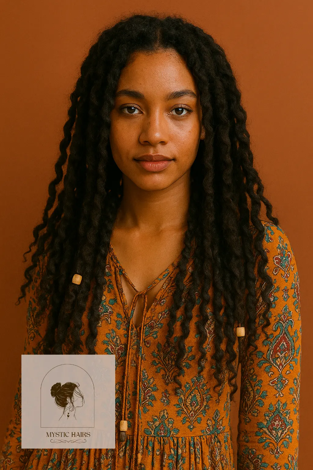 Boho-Inspired Loose Twist Locs