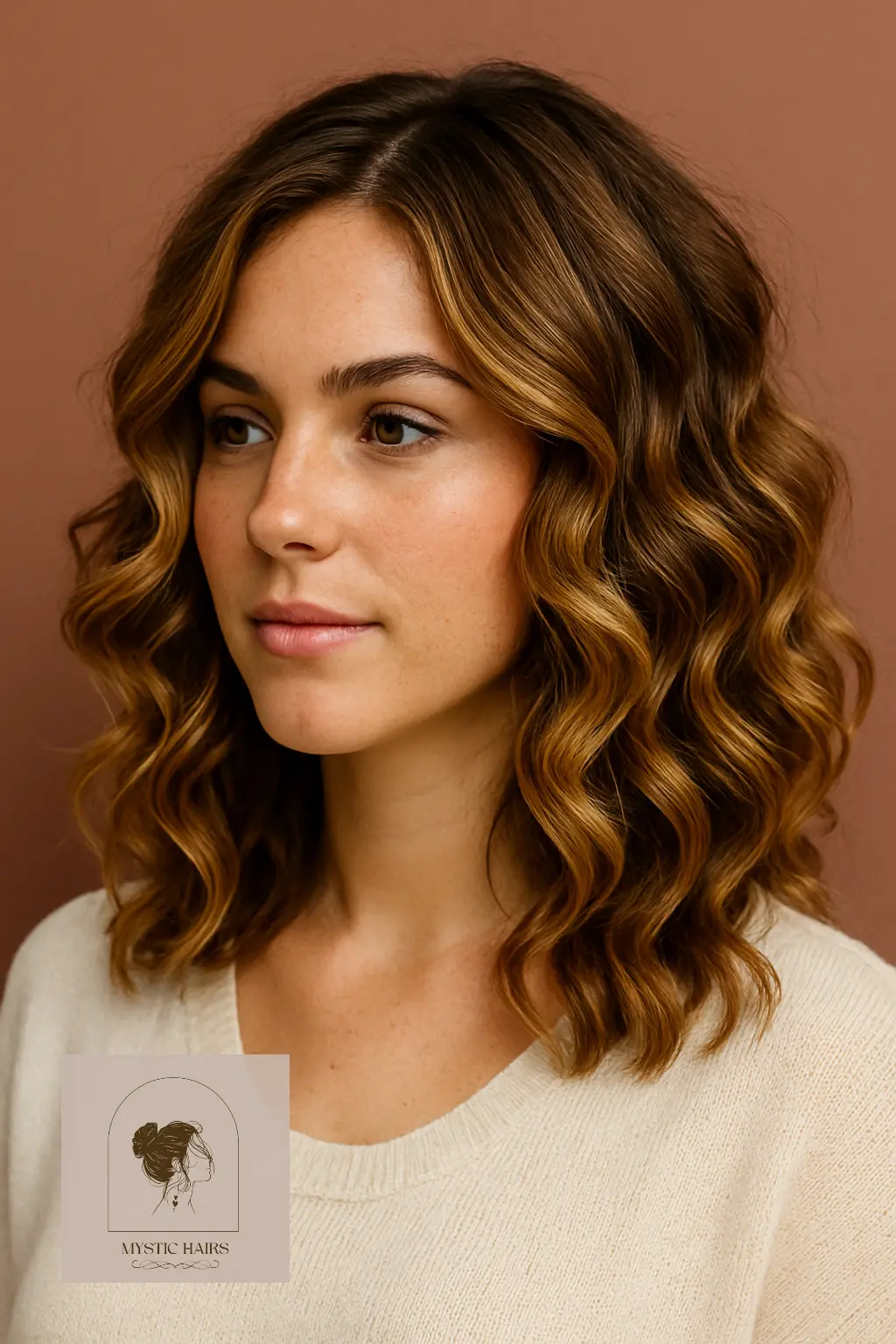 Bouncy Curls with Dimensional Color